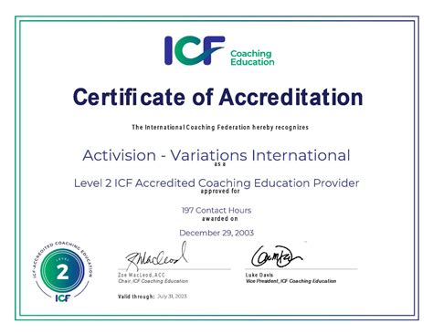 coaching courses accredited by icf.